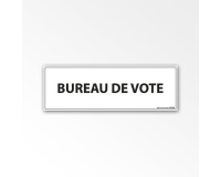 Signalétique d'information - Pictogramme Bureau de vote