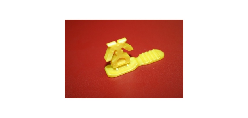 Scellés sécurité à numérotation consécutive - Polypropylène - 100 ex Jaune