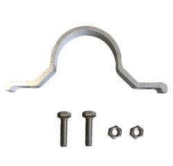 Bride de fixation pour poteau Ø60 mm - Visserie M8
