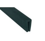 Coin protection - Élastomère thermoplastique 3 côtés - 1 m Noir