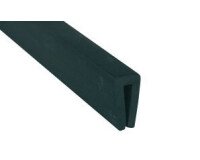 Coin protection - Élastomère thermoplastique 3 côtés - 1 m Gris