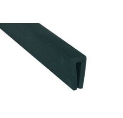 Coin protection - Élastomère thermoplastique 3 côtés - 1 m Gris