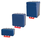 Boîte de rangement EPI personnalisable bleu - Plastique ABS Maxi