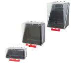 Boîte de rangement neutre transparente – ABS – Stockage pro Maxi