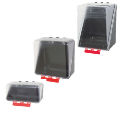 Boîte de rangement neutre transparente – ABS – Stockage pro Mini