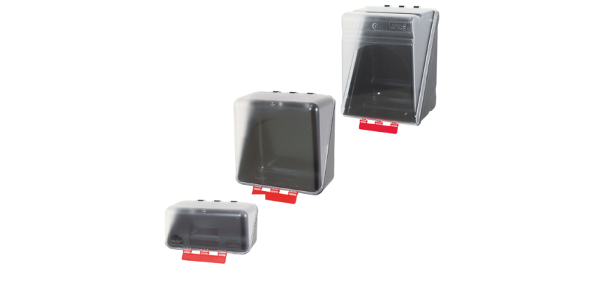 Boîte de rangement neutre transparente – ABS – Stockage pro Maxi
