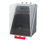 Boîte de rangement neutre transparente – ABS – Stockage pro Maxi