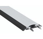 Protège-câbles électrique 3 gorges - Elastomère anti-fongique - M2 75 x 16 mm