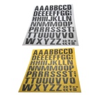 Set de Lettres magnétiques alphabet complet