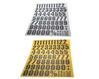 Kit - Chiffres magnétiques prédécoupés A4