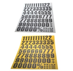 Kit - Chiffres magnétiques prédécoupés A4