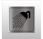 Panneau "Douche" - Pictogramme - Metallex