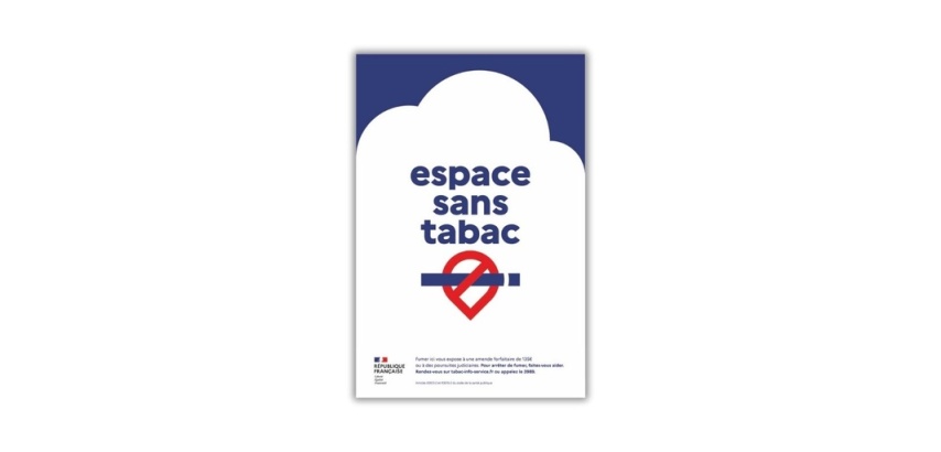 Panneau Espace sans tabac - Espace sans tabac