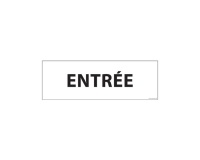 Plaque de Porte - ENTREE