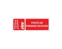 Panneau Poste de premier secours