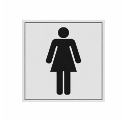 Panneau WC Femmes Vinyle ou PVC