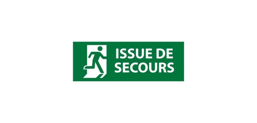 Panneau Issue de secours ISO 7010 – Signalisation évacuation