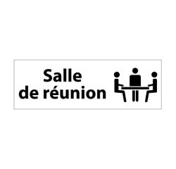 Plaque de porte Salle de réunion