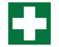 Panneau ISO EN 7010 - Premiers secours - E003  - 250 x 250 - PVC