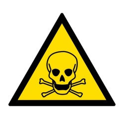 Panneau danger - Matières toxiques - W016