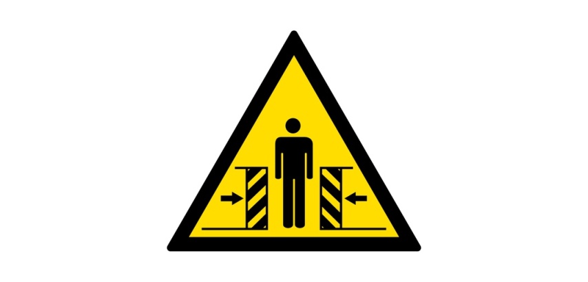 Signalétique de danger - Pictogramme Ecrasement - W019 - ISO 7010