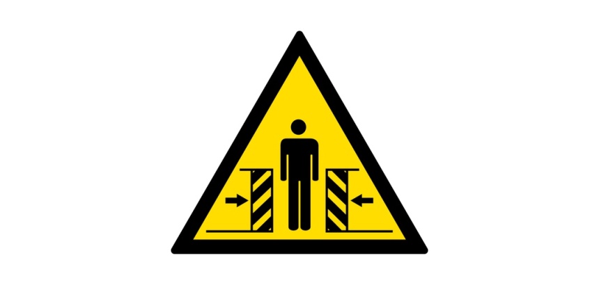 Signalétique de danger - Pictogramme Ecrasement - W019 - ISO 7010