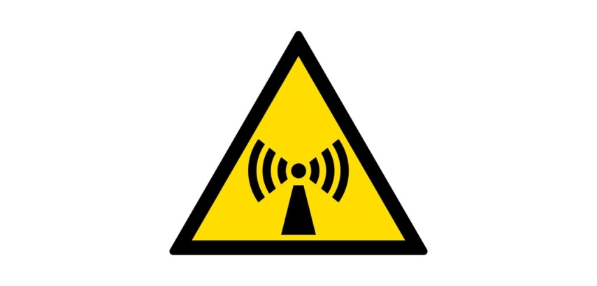Signalétique danger W005 - Radiations non-ionisantes - ISO 7010