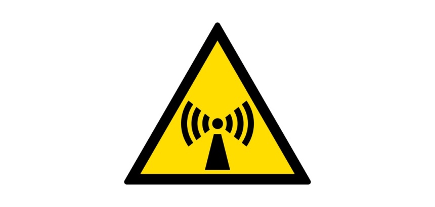 Signalétique danger W005 - Radiations non-ionisantes - ISO 7010