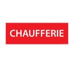 Panneau Chaufferie – Signalétique sécurité incendie 210 x 75 mm