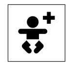 Panneau d'information - Centre médical pour enfants - ISO 7001 - Gravoply