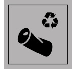 Panneau Tri Selectif - Recyclage canette - PI PF 063 - ISO 7001