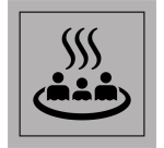 Panneau d'information - Source thermale - ISO 7001 - Gravoply