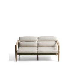 DE_Canapé Menfi 2 places en bois d’acacia et corde verte 136 cm FSC 100%