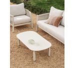 DE_Ensemble Aleria avec canapé 3 places, 2 fauteuils et table basse en aluminium et corde synthétique écru