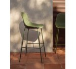 Tabouret d’extérieur Quinby vert 75 cm