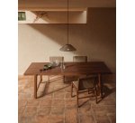 Tavolo da esterni Itani in legno massiccio di acacia 200 x 100 cm FSC 100%