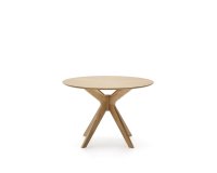 Naanim round table in oak veneer, Ø 100 cm