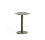 Table auxiliaire Asinara en aluminium vert Ø 40 cm
