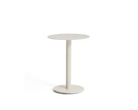 Tavolino da appoggio Asinara in alluminio écru Ø 40 cm