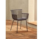 DE_Chaise d’extérieur Surpika avec pieds en acier graphite