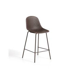 Tabouret d’extérieur Quinby marron 65 cm