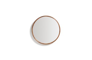 Miroir Berale en bois d’acacia Ø 49,5 cm