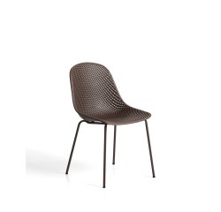 Chaise d’extérieur Quinby marron