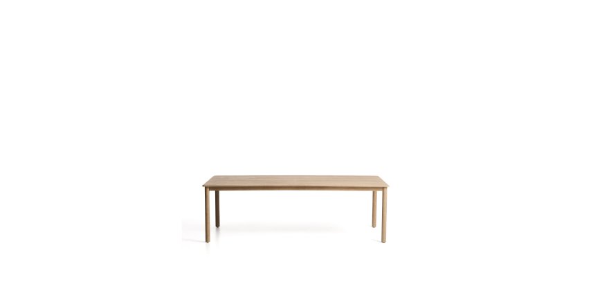 Tavolo Sori in legno massiccio di acacia FSC 100% 240 x 100 cm
