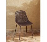 Chaise d’extérieur Quinby marron