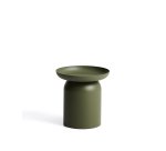 DE_Table auxiliaire Arcola en aluminium vert Ø 45 cm