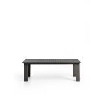 Livorno extendable table in graphite aluminium 233(350) x 100 cm