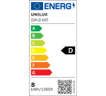 Loupe led à pince Unilux zoom blanc prise europe