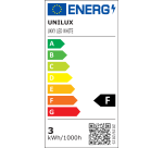 Lampe de bureau led Unilux Ukky, blanc