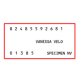 Rubber voor P60 dienstencheques